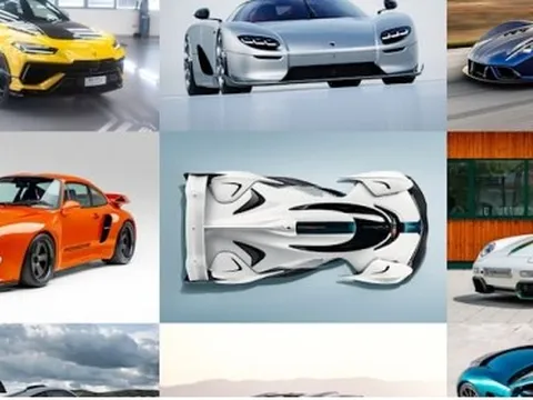 15 mẫu xe đẹp nhất Tuần lễ xe hơi Monterey 2022