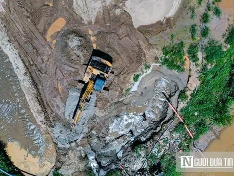 Lâm Đồng: Khai thác cát ngoài ranh giới, một công ty bị tước giấy phép