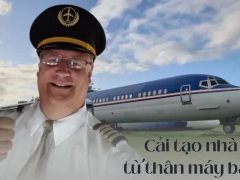 Người đàn ông mua máy bay để làm nhà ở, kết quả thành công ngoài tưởng tượng