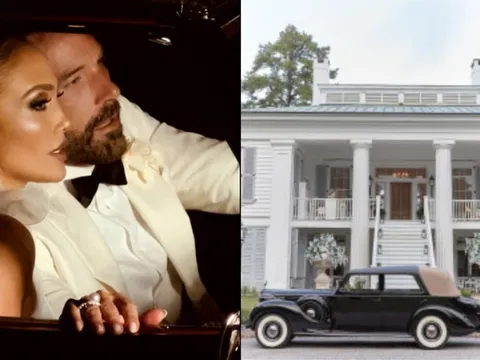 Xe cưới của Ben Affleck và Jennifer Lopez ‘còn hơn cả Rolls-Royce’