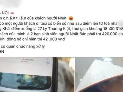 Lời khai của tài xế taxi bị tố ‘chặt chém’ du khách gấp 10 lần giá cước