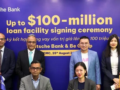 BE Group nhận khoản vay trị giá 100 triệu USD từ Deutsche Bank