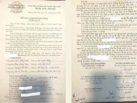 Lập biên bản phụ huynh không cho con tiêm vắc-xin Covid-19