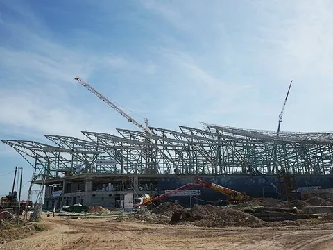 Huế: Thi công dự án sân bay, một người rơi từ giàn giáo xuống tử vong