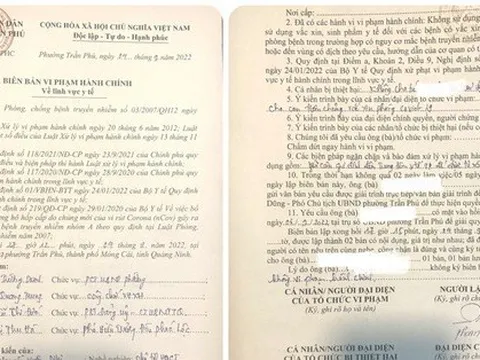 Phụ huynh bị lập biên bản vi phạm vì không cho con tiêm vắc xin COVID-19