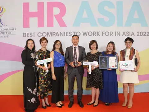 Cargill Việt Nam được vinh danh “Nơi làm việc tốt nhất Châu Á 2022”