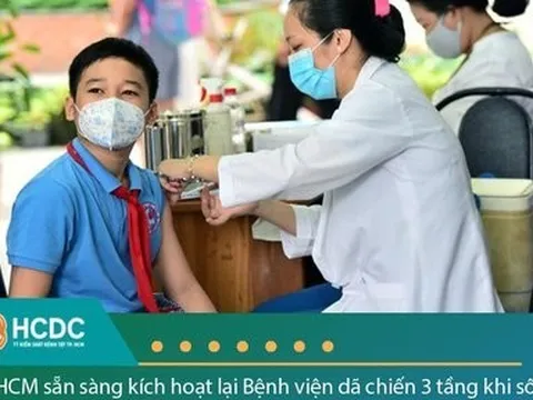 Tp.HCM: Hơn 7.000 trẻ em tiêm vắc-xin phòng Covid-19 dịp lễ 2/9
