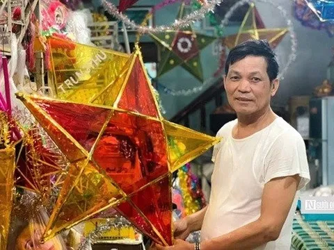 Nghệ nhân hơn 30 năm lưu giữ nghề làm lồng đèn truyền thống
