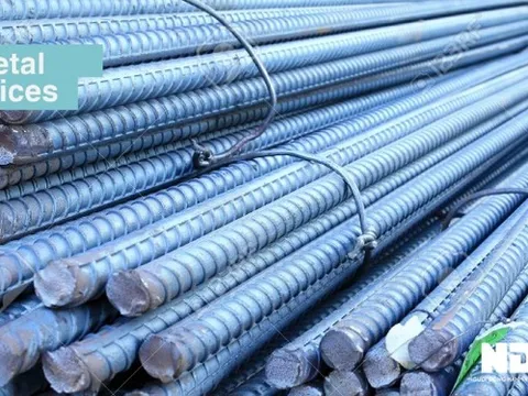 Giá thép thanh vằn của Trung Quốc tăng 2%