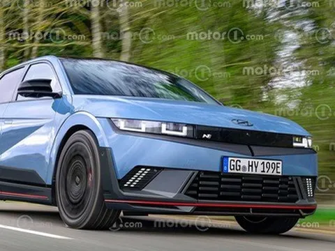 Hyundai hé lộ Ioniq 5 hiệu suất cao: Nhiều điểm lạ trong nội thất khiến cách lái khác biệt