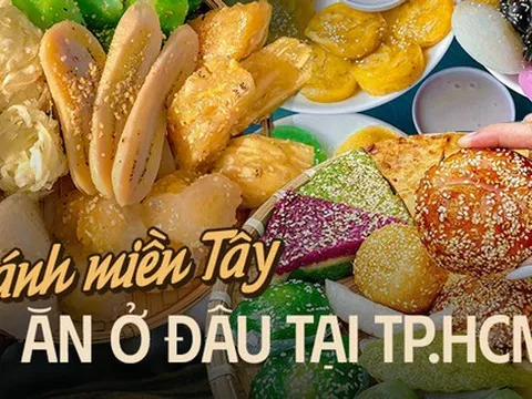 Ở TP.HCM muốn ăn bánh miền Tây cứ tìm đến 5 xe đẩy bình dân này, đủ món lại ngon - bổ - rẻ