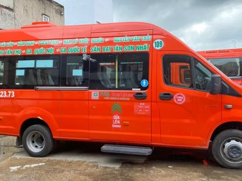 Từ ngày 12-9, tuyến xe buýt 109 chính thức hoạt động tại sân bay Tân Sơn Nhất