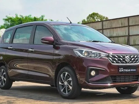 Suzuki Ertiga Hybrid giá dự kiến từ 528 triệu, nâng cấp động cơ đấu Mitsubishi Xpander