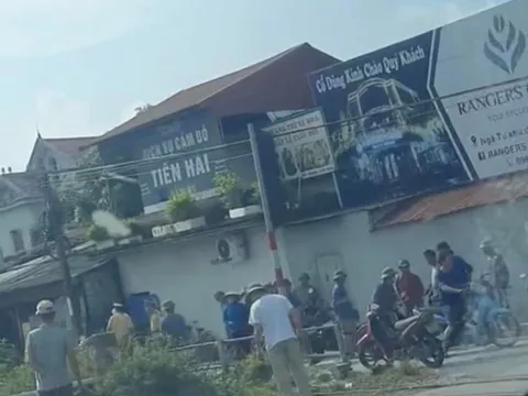 Vượt đường sắt, người đàn ông bị tàu hỏa tông tử vong