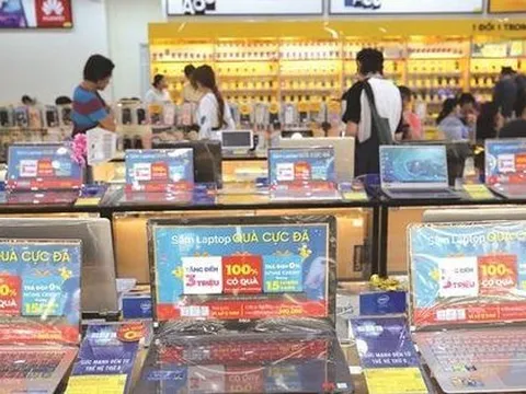 Đồng loạt tăng mạnh từ đáy, cổ phiếu nhóm bán lẻ sản phẩm công nghệ có gì hấp dẫn?