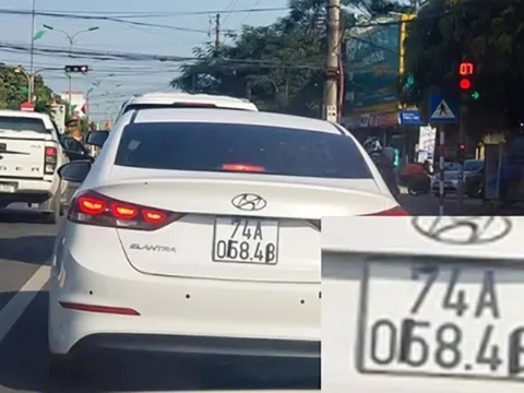 Công an khuyến khích người dân báo tin xe dùng biển số giả, che biển số