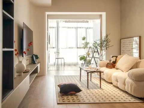 Căn hộ nhẹ nhàng, cổ điển của cô gái độc thân với diện tích 60m²