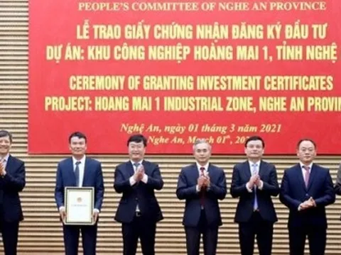Dự án FDI 200 triệu USD ở Nghệ An sẽ khởi công vào ngày 22/9