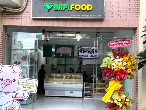 Thịt heo ăn chuối Bapi của bầu Đức "tiến quân" vào Tp.HCM bằng mô hình khác Đà Nẵng