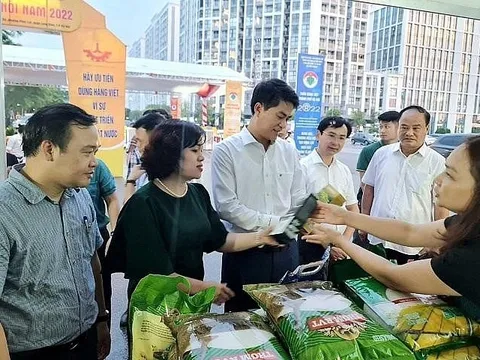 Hơn 100 gian hàng tham gia Tuần hàng Việt Tp.Hà Nội 2022