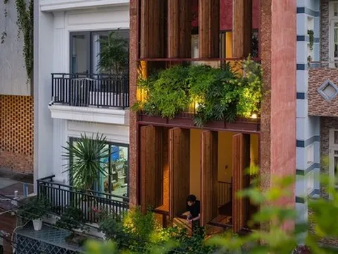 Cận cảnh ngôi nhà 'biết thở' giữa lòng đô thị