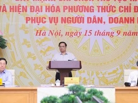 Thủ tướng: Nâng cao mức độ hài lòng của người dân với sự phục vụ của chính quyền