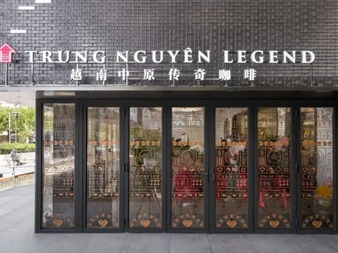 Cứ 18 ly cà phê tiêu thụ ở Trung Quốc có 1 ly cà phê từ Trung Nguyên Legend