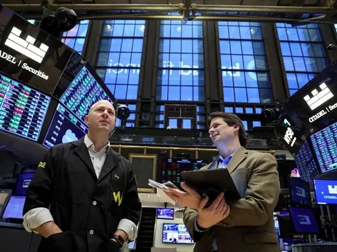 Chứng khoán Phố Wall giảm điểm tuần thứ 5 liên tiếp