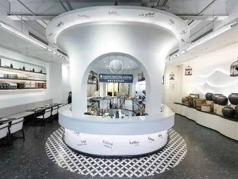 Sức hút thế giới cà phê Trung Nguyên Legend đầu tiên tại Thượng Hải, Trung Quốc