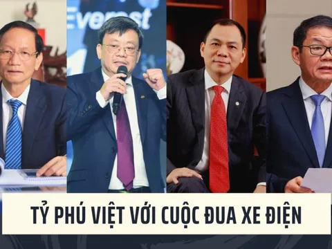 Các tỷ phú Việt làm gì trong cuộc đua nắm giữ vận mệnh xe điện?
