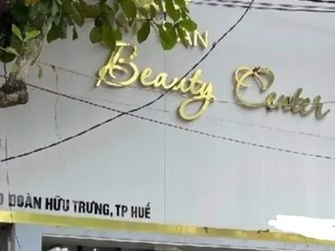 Huế: Phạt 45 triệu đồng, đình chỉ hoạt động 1 spa làm thẩm mỹ "chui"