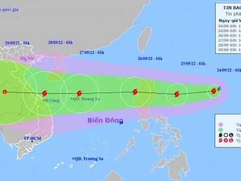 Bão Noru giật cấp 11 tiến vào biển Đông