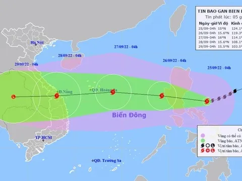 Bão Noru giật cấp 17, đang tiến nhanh vào Biển Đông