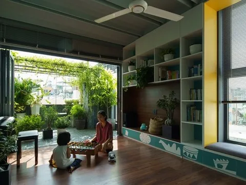 Ngôi nhà không quan trọng kiến trúc, miễn là có cây xanh