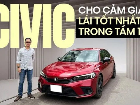 Chủ Honda Civic 2022: ‘Ồn nhưng vẫn mua vì lái hay và vợ không bị say xe'