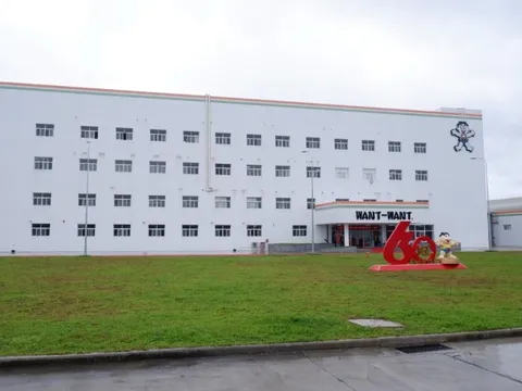 Nhà máy của ‘vua bánh gạo’ Đài Loan (Trung Quốc) khánh thành tại Tiền Giang