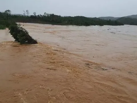 Lũ xuất hiện ở vùng cao Quảng Nam