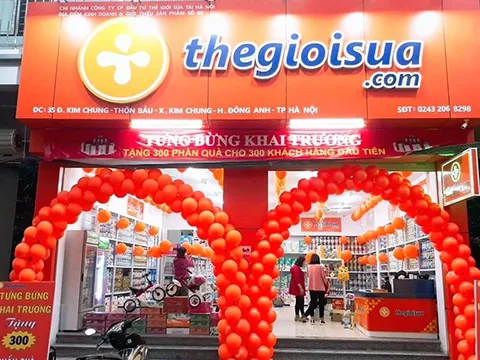 "Hiện tượng" ngành sữa: Một chuỗi bán lẻ tăng trưởng doanh thu 21 lần sau 4 năm, vượt Bibomart và Kids Plaza