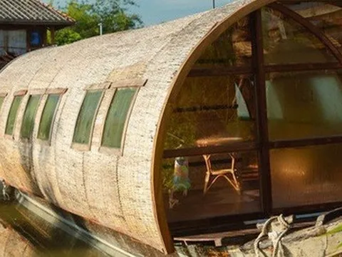 Độc đáo thuyền phòng ở miền Tây