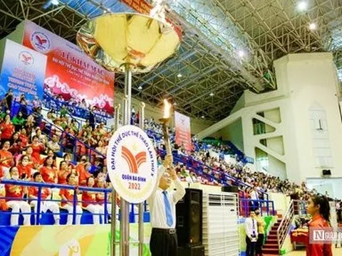 4.000 VĐV tranh tài tại Đại hội thể dục thể thao quận Ba Đình lần thứ 10