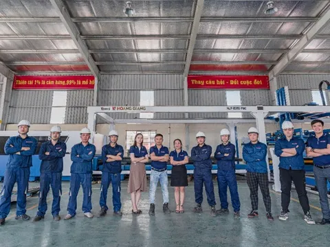 Cơ khí Hoàng Giang lớn mạnh cùng công nghệ hiện đại