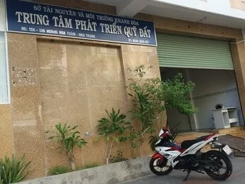 Giám đốc Trung tâm Phát triển quỹ đất tỉnh Khánh Hòa bị cách chức