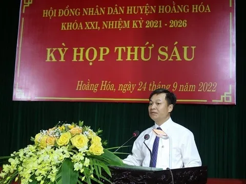 Thanh Hóa: Phê chuẩn kết quả miễn nhiệm Chủ tịch UBND huyện Hà Trung