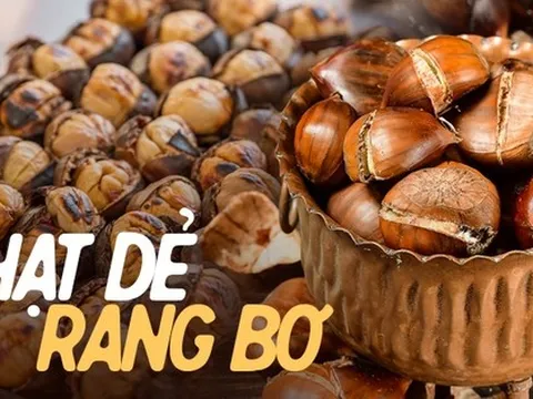 Hạt dẻ rang bơ - Món ăn vặt đậm hương sắc thu khi gió lạnh về