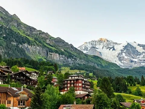 Ngôi làng ở Thụy Sĩ không có xe hơi, đẹp như chốn cổ tích