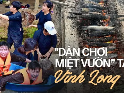 Về Vĩnh Long, Bến Tre để một lần trải nghiệm đi cầu khỉ, mặc áo bà ba xuống ao tát cá đúng chất miệt vườn