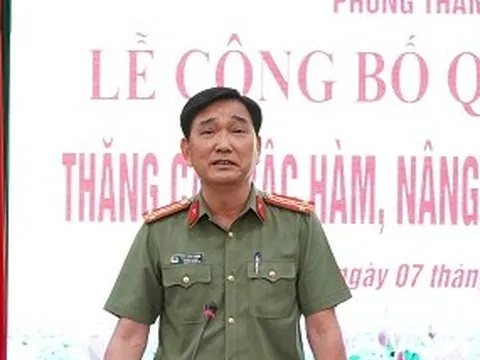 Đại tá Trần Đình Nghĩa được bổ nhiệm Trưởng phòng CSGT TP Hà Nội
