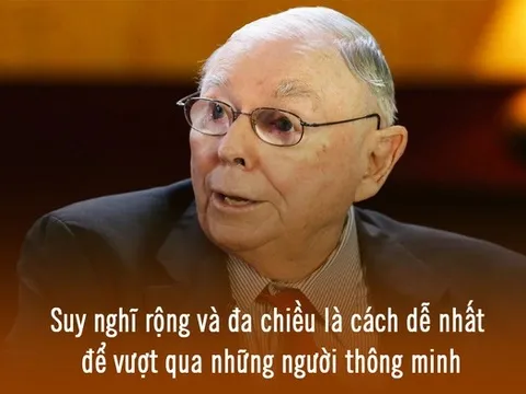 2 góc nhìn khác biệt giúp tỷ phú Charlie Munger thành công đỉnh cao: Chọn thép tốt làm dao!