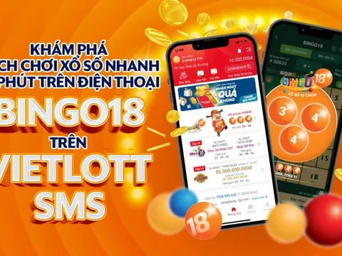 Khám phá cách chơi xổ số nhanh 10 phút trên điện thoại Bingo18 trên Vietlott SMS
