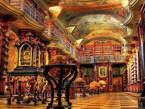 Bên trong thư viện đẹp nhất trên thế giới: Tồn tại 300 năm với hàng loạt tác phẩm nghệ thuật ở mọi ngóc ngách